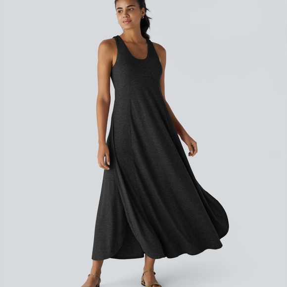 HALARA Dark Gray Maxi Dress - Picture 3 of 5